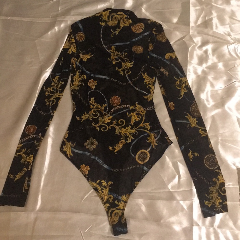 Mesh fashion nova bodysuit